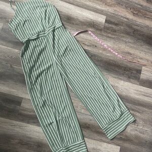 mm mm mm jumpsuit  sage and white size XL Junior
